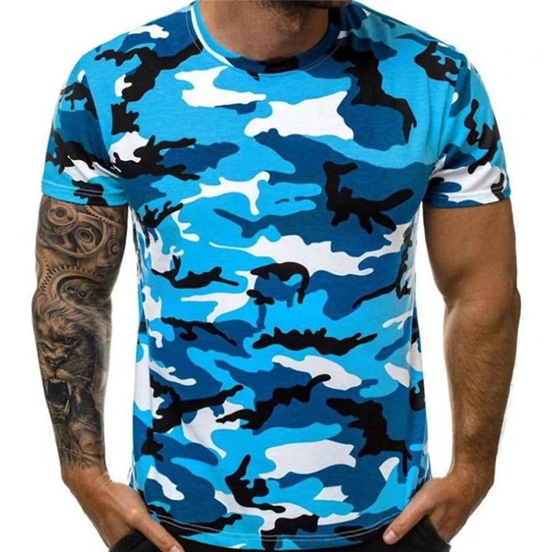 Summer t Shirt For Men Casual White t-Shirts Man Short Sleeve Top Breathable Tees Quick Dry Gym Shirt Soccer Jersey Male Clothes