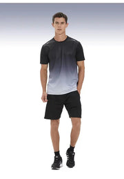Summer t Shirt For Men Casual White t-Shirts Man Short Sleeve Top Breathable Tees Quick Dry Gym Shirt Soccer Jersey Male Clothes