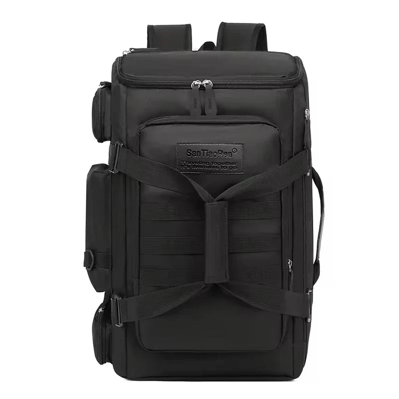 Large Capacity Sports Backpack with Wet/Dry Separation - Travel Gym Bag for Yoga, Fitness & Fishing (32 x 21 x 54 cm / 12.6 x 8.3 x 21.3 in)
