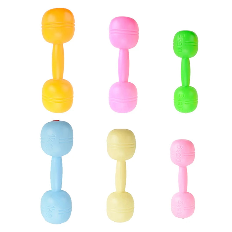 Children Dumbbell Sports Toys Parish Outdoor Activity Games Aids Adjustable Weight Dumbbells Grow Up Physical Training Boys Game