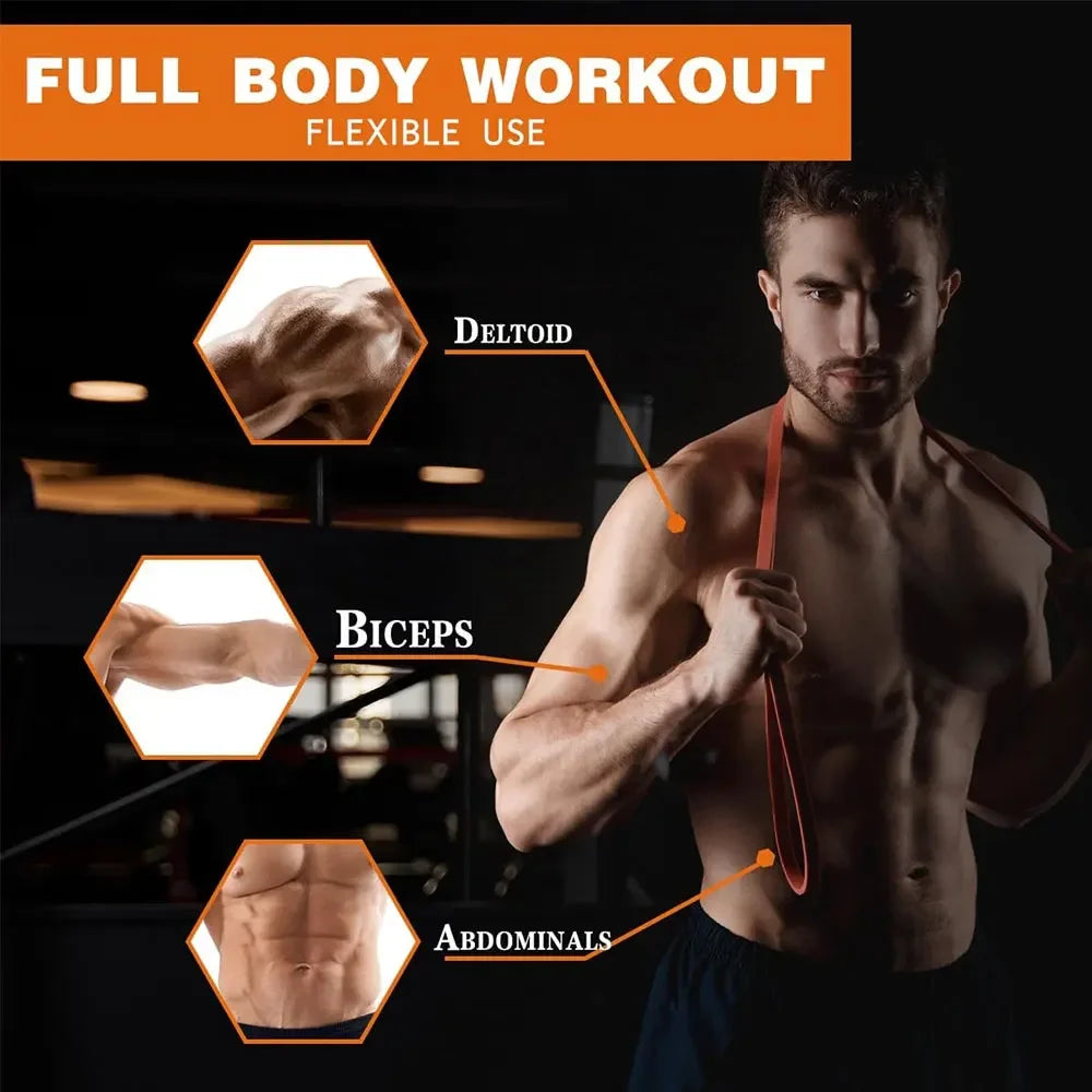 Resistance Bands, Pull Up Assistance Bands, Exercise Bands for Men and Women Home Fitness, Body Stretching, Strength Training