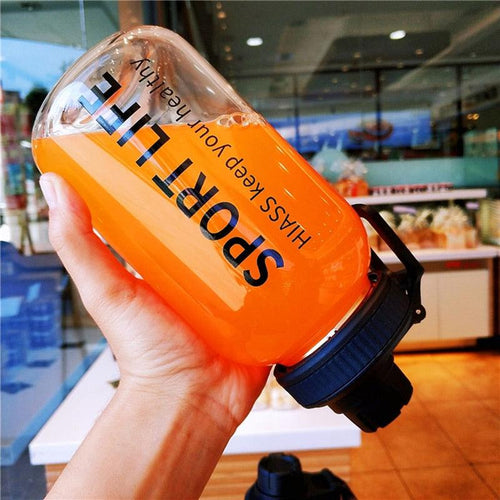Creative Water Bottle Glass Drink Bottles For Camping Hiking Climbing Sport
